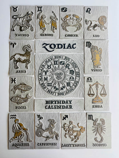 The Zodiac Birthday Calendar